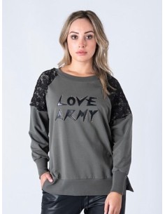 Sudadera Love Army