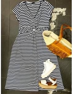 Vestido navy 