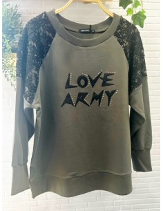 Sudadera Love Army