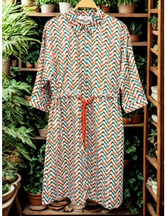 Vestido camisero amichi