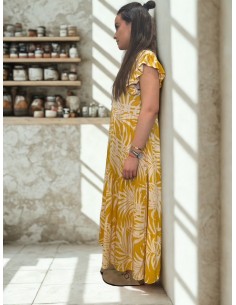 Vestido fluído oversize amichi