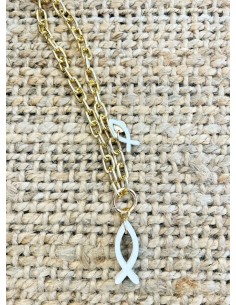 Collar corto polines