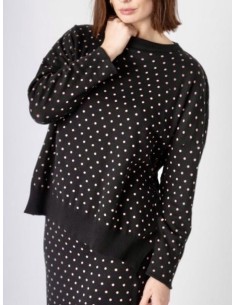 Jersey de punto negro
