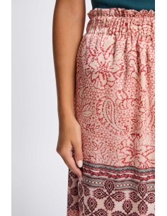 Falda larga boho chic