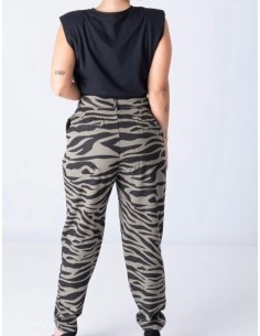 Pantalón wild sould animal print Animosa